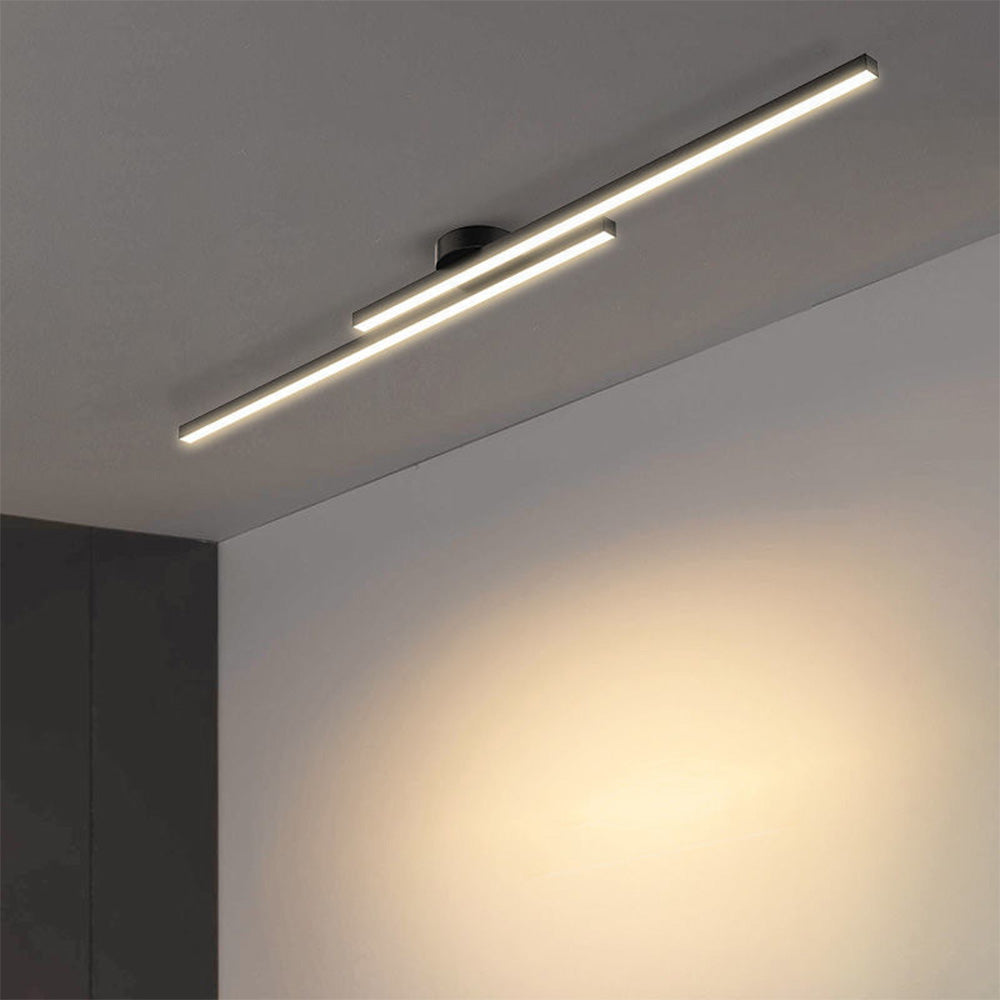 Luminex – Strakke LED Semi-Flush Mount Plafondlamp