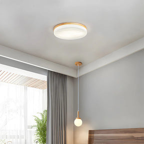 RetroGlow - Minimalist retro ceiling light with LED illumination for living rooms