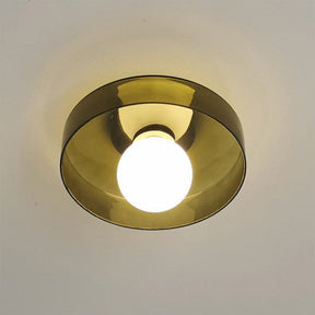 LumeGlow - Modern Round Ceiling Light with Sleek Design for Stylish Interior Spaces