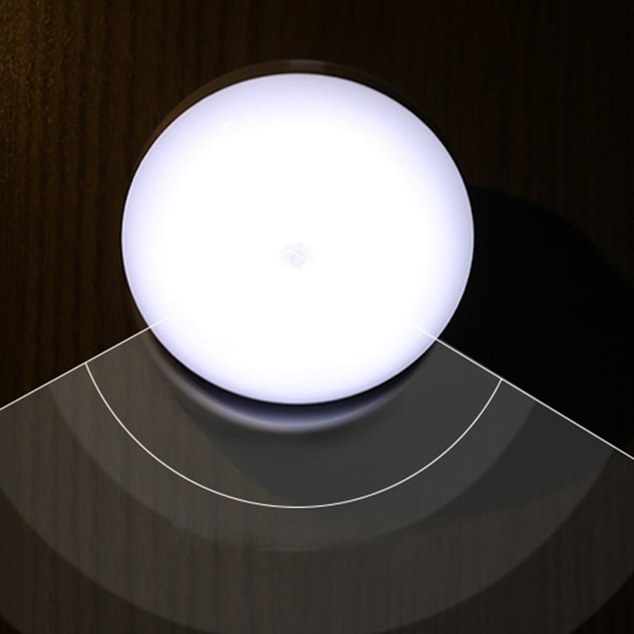 LumaGlow - Contemporary Motion Sensor Light with 360° Rotation and Rechargeable Design