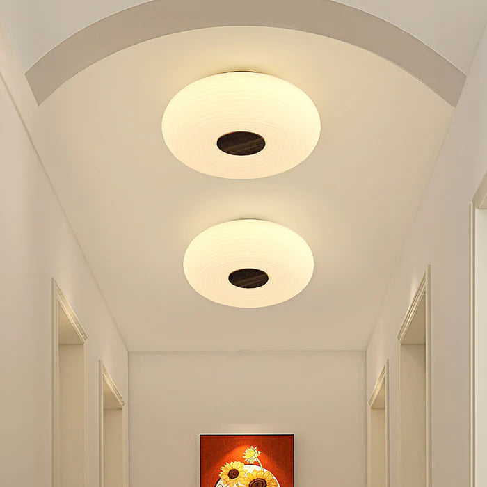 GlowNest - Minimalist LED bedroom ceiling light with serene ambiance