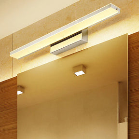 NovaGlow - Sleek LED mirror wall light with modern and minimalist design