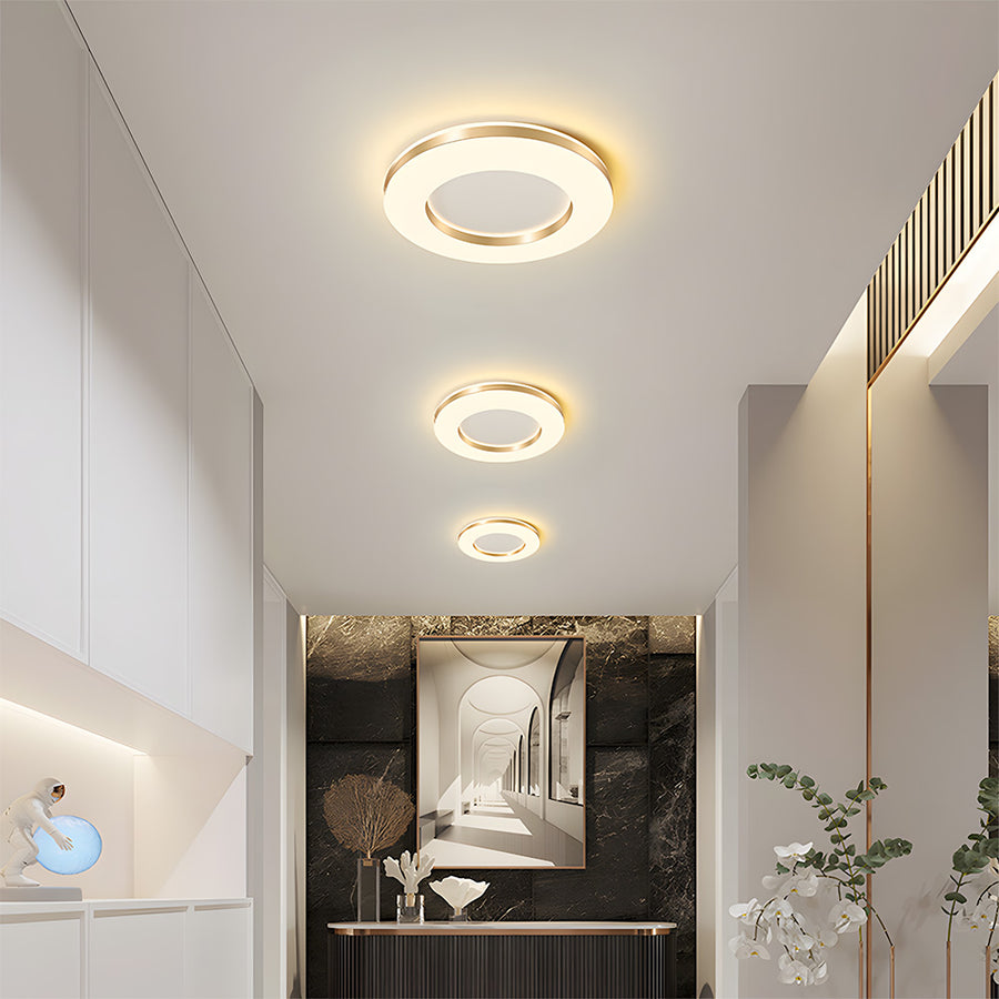 GlowLuxe - Modern LED Dimmable Ceiling Light for Stylish Living Room Ambiance