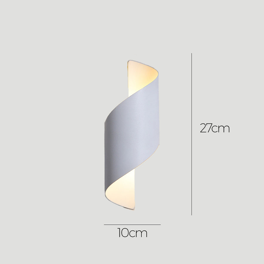 BrightEdge - Waterproof LED Wall Light with Sleek  Design for Any Space