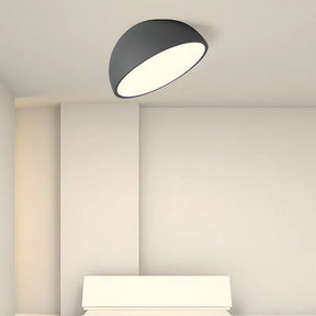 NoirGlow – Modern Half-Moon LED Ceiling Light for a Sleek Look