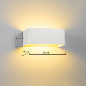 LumeCube - Modern Cube Shade Sconce Light for Stylish Interior Decor