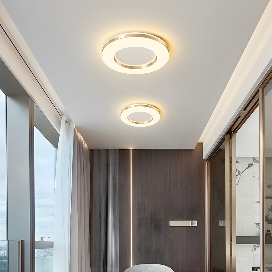 GlowLuxe - Modern LED Dimmable Ceiling Light for Stylish Living Room Ambiance