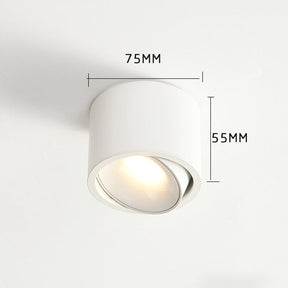 LumeVista - Sleek Recessed LED Ceiling Downlights for Modern Hallways