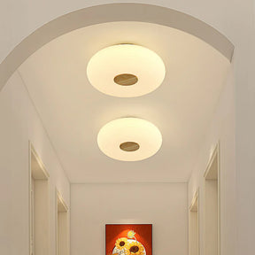 GlowNest - Minimalist LED bedroom ceiling light with serene ambiance