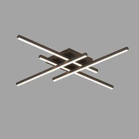 LumeLine – Minimalist LED Ceiling Light with Artistic Linear Design