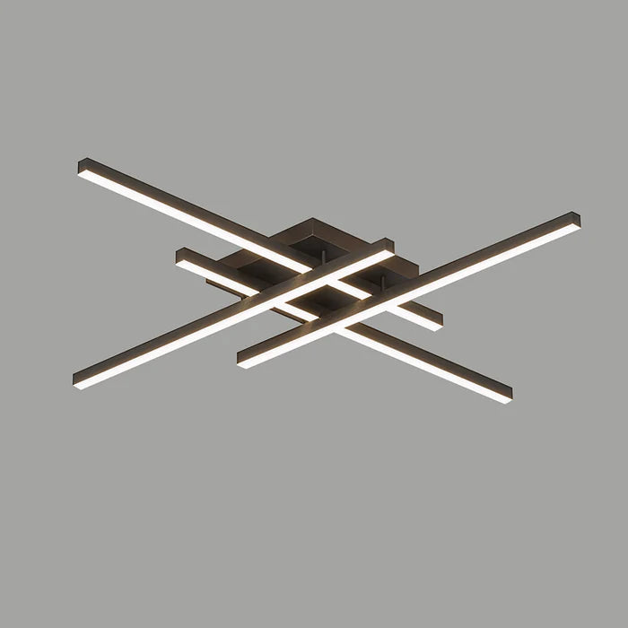 LumeLine – Minimalist LED Ceiling Light with Artistic Linear Design