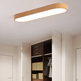 LumiScape - Sleek Oval LED Ceiling Light with Modern Design for Bright Indoor Lighting