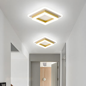 SquareHall - Sleek LED Ceiling Light for Modern Hallways and Bedrooms