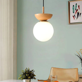 LumiGlow - Stylish Japanese pendant lamp with elegant design and warm lighting