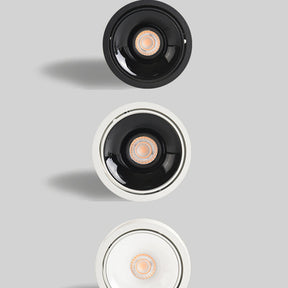 LumeVista - Sleek Recessed LED Ceiling Downlights for Modern Hallways