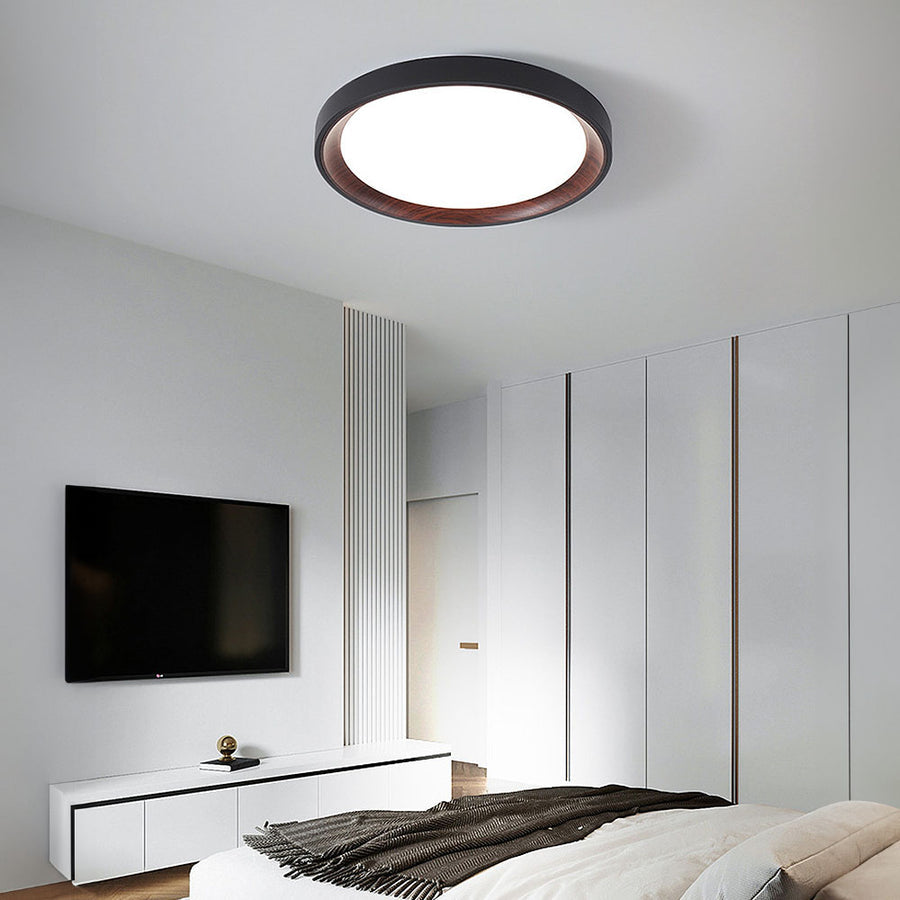 ModAura - LED Ceiling Light for Bedroom  Sleek Round Design for Modern Spaces