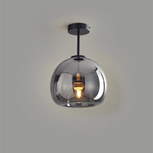 LumiSphere – Elegant Dome Glass Ceiling Light with a Contemporary Glow