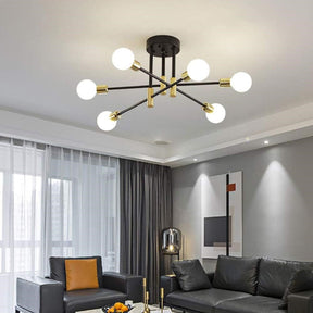 ScandiGlow - Sleek Scandinavian Ceiling Light for Modern Interiors