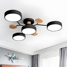 GlowNest - Modern Multi-Arm LED Ceiling Light, Contemporary Statement Piece