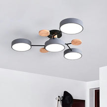 GlowNest - Modern Multi-Arm LED Ceiling Light, Contemporary Statement Piece