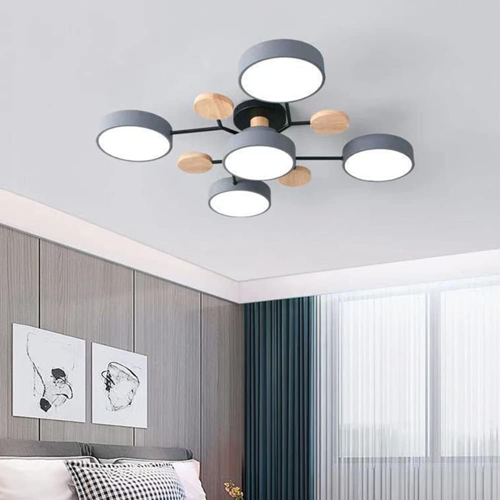 GlowNest - Modern Multi-Arm LED Ceiling Light, Contemporary Statement Piece