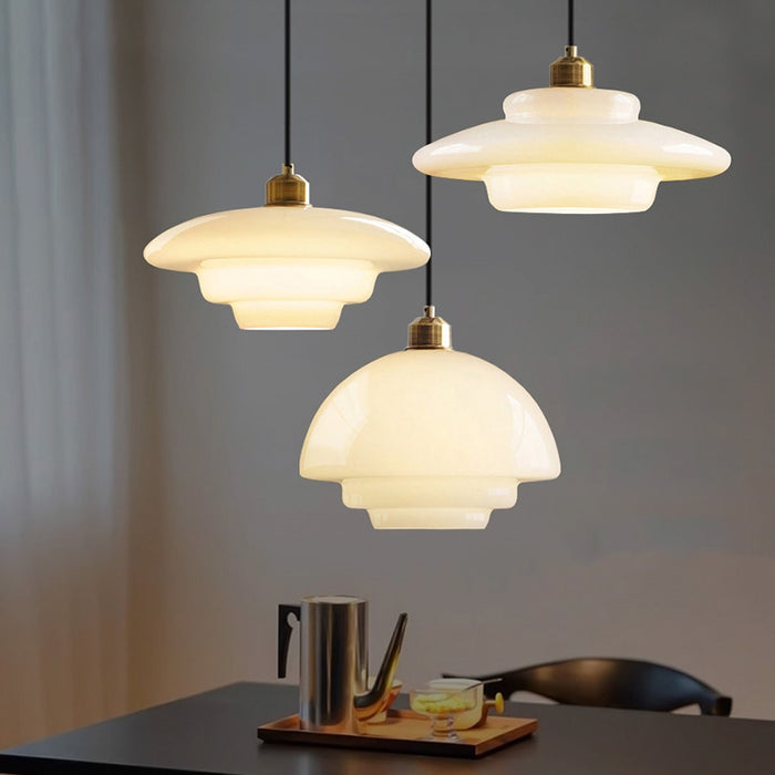 ModiGlow - Mid Century Pendant Light with Sleek Globe Shade for Elegant Interior Spaces