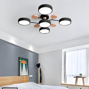 GlowNest - Modern Multi-Arm LED Ceiling Light, Contemporary Statement Piece