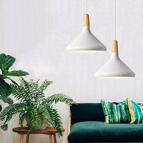 NordicMacaron - Nordic Wooden Pendant Light for a Warm, Inviting Atmosphere