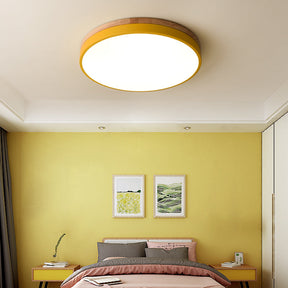 LumiBeam – Modern Wooden Ceiling Light for Warm Ambient Glow