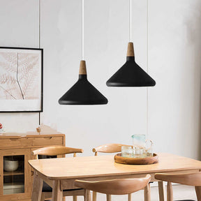 NordicMacaron - Nordic Wooden Pendant Light for a Warm, Inviting Atmosphere