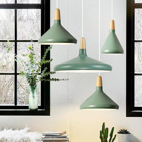 NordicMacaron - Nordic Wooden Pendant Light for a Warm, Inviting Atmosphere