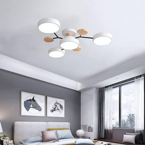 GlowNest - Modern Multi-Arm LED Ceiling Light, Contemporary Statement Piece