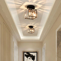 CrystalLume – Contemporary crystal ceiling light for any modern spaces