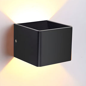 LumeCube - Modern Cube Shade Sconce Light for Stylish Interior Decor