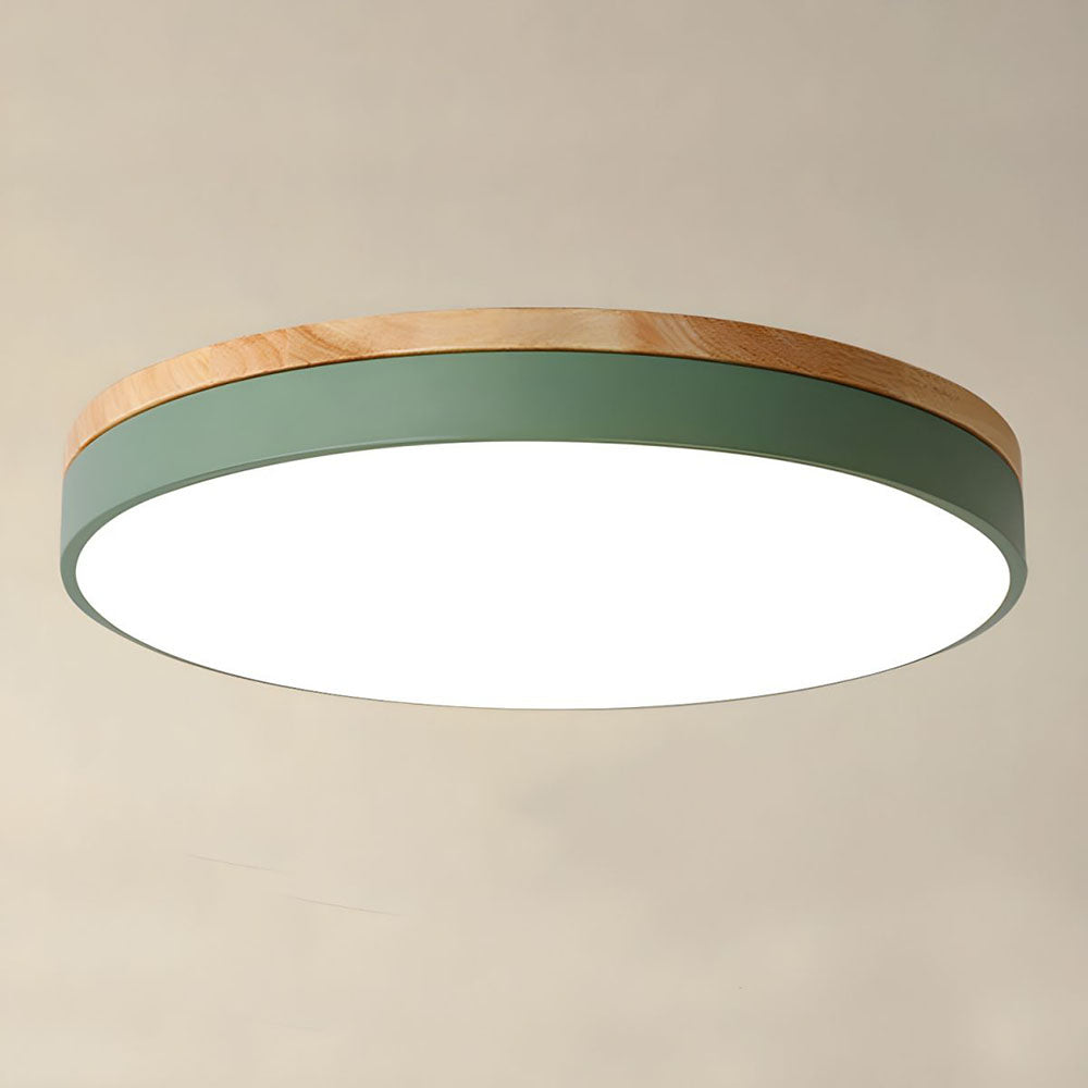 LumiBeam – Modern Wooden Ceiling Light for Warm Ambient Glow