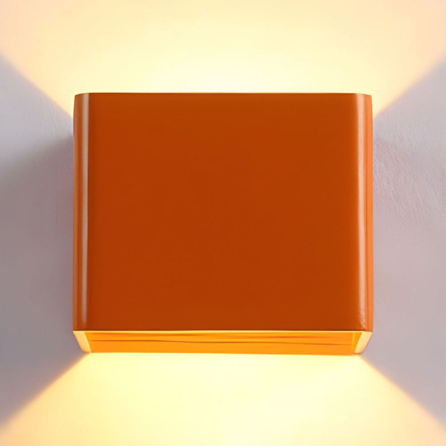 LumeCube - Modern Cube Shade Sconce Light for Stylish Interior Decor