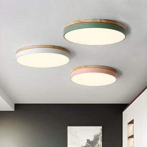 LumiBeam – Modern Wooden Ceiling Light for Warm Ambient Glow