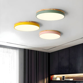 LumiBeam – Modern Wooden Ceiling Light for Warm Ambient Glow