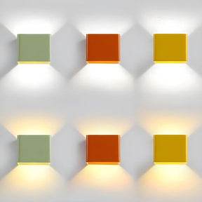 LumeCube - Modern Cube Shade Sconce Light for Stylish Interior Decor