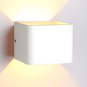 LumeCube - Modern Cube Shade Sconce Light for Stylish Interior Decor