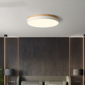 LumiBeam – Modern Wooden Ceiling Light for Warm Ambient Glow