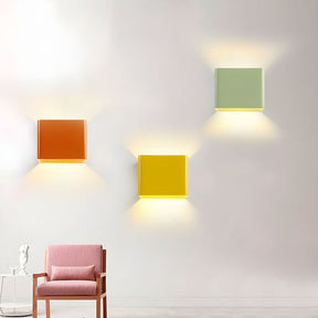 LumeCube - Modern Cube Shade Sconce Light for Stylish Interior Decor