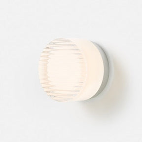 LumiGlow – Modern Round LED Wall Light with Frosted Glass Diffuser