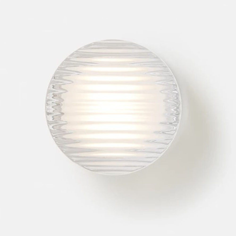 LumiGlow – Modern Round LED Wall Light with Frosted Glass Diffuser