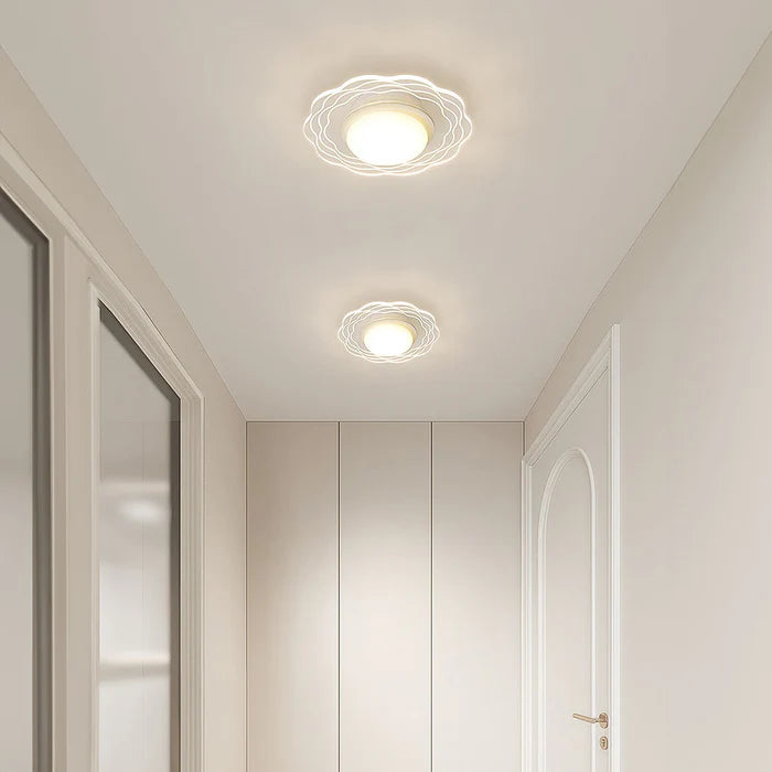 LumoDeco - Art Deco Acrylic LED Ceiling Light for Stylish Bedrooms