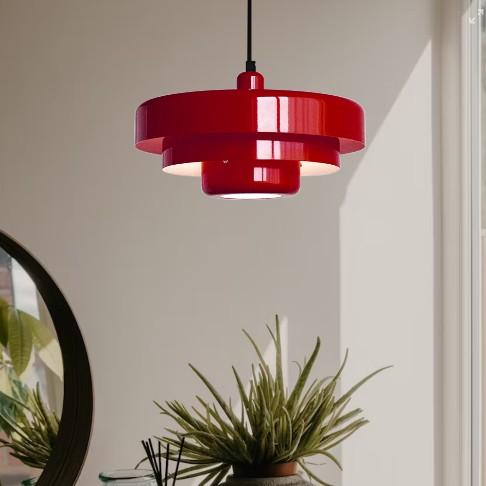 LumoGlow - Retro Modern Pendant Light Hanging Lamp for Chic Interiors