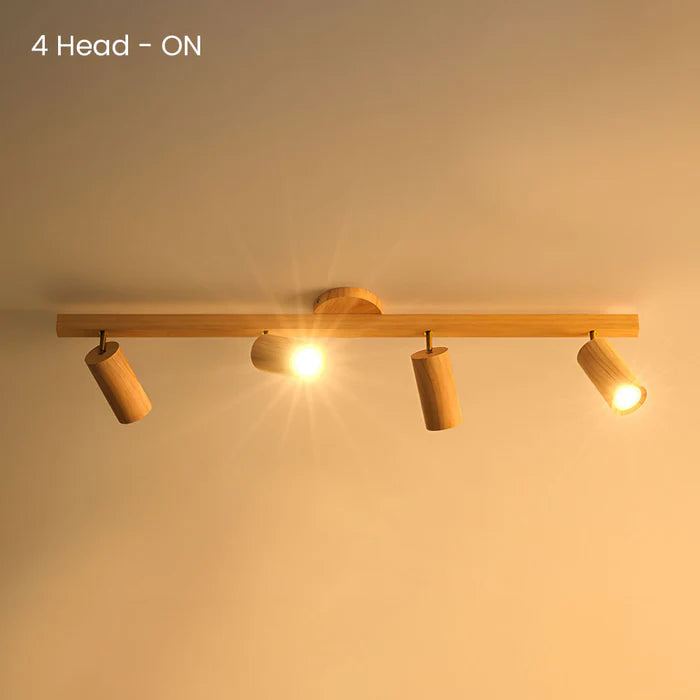 TrackGlow - Modern adjustable LED spotlight track lighting for hallways