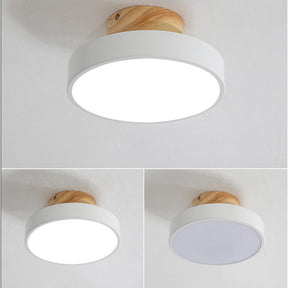 LumeBright - Round LED Ceiling Light with Soft and Wide Lighting for Living Room