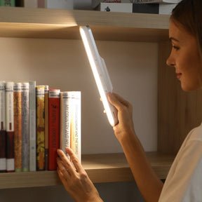 LuxeBeam – Rechargeable Magnetic Desk Lamp with Wireless Sensor Control