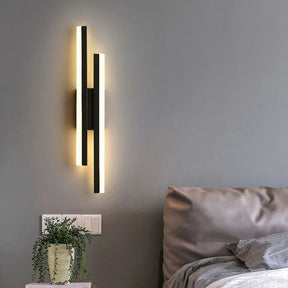 GlowNest - Slim Rectangular LED Wall Lamp for Modern Interiors